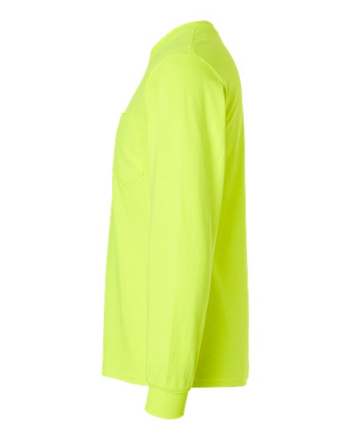Ultra Cotton® Long Sleeve Pocket T-Shirt | USA Decoration