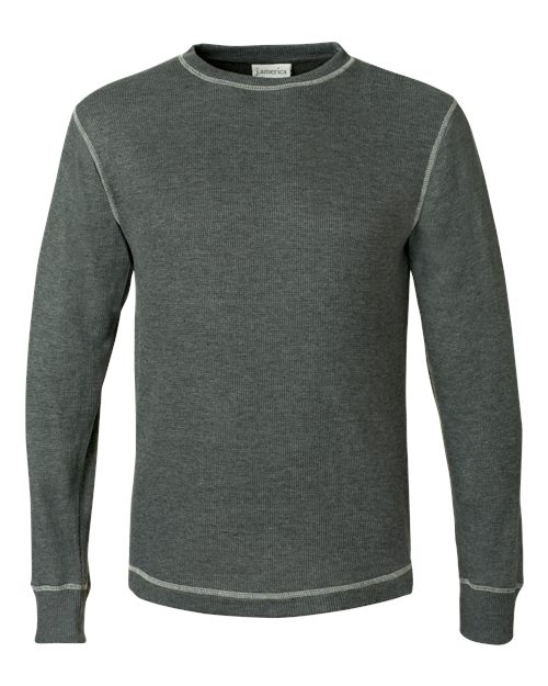 Vintage Thermal Long Sleeve T-Shirt | USA Decoration