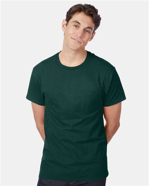 Authentic Pocket T-Shirt | USA Decoration