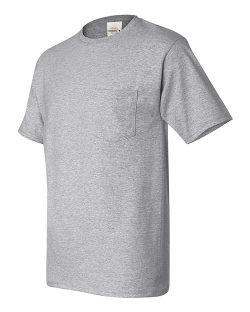 Authentic Pocket T-Shirt | USA Decoration