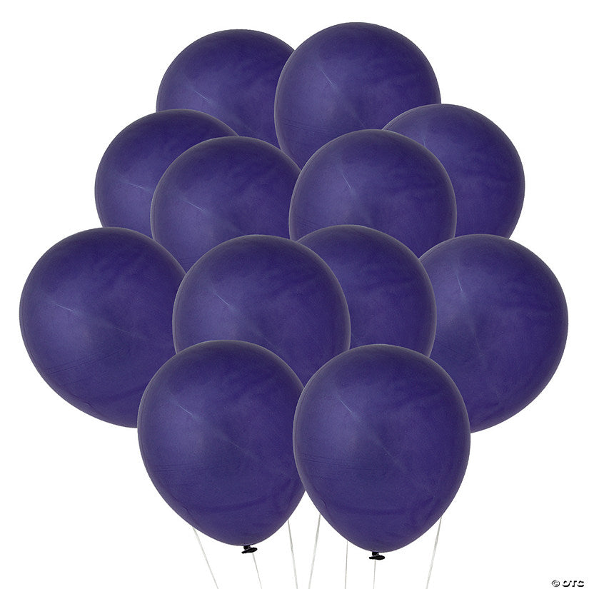 Quartz Purple 11" Latex Balloons - 24 Pc. | USA Decoration®