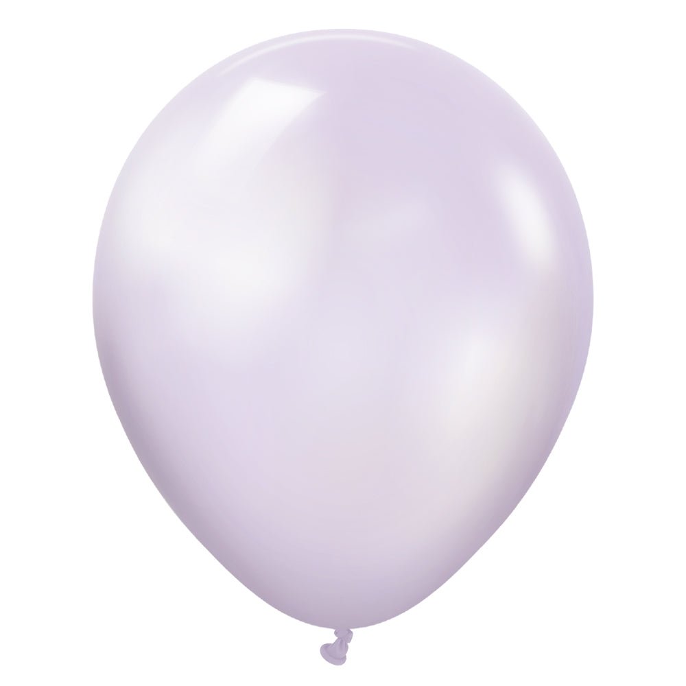 Latex Balloons 18 Inch Kalisan Metallic Pearl Lilac