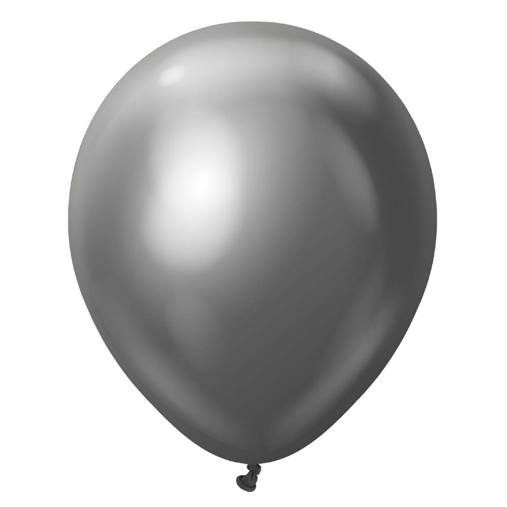 Latex Balloons 18 Inch Kalisan Mirror Space Grey