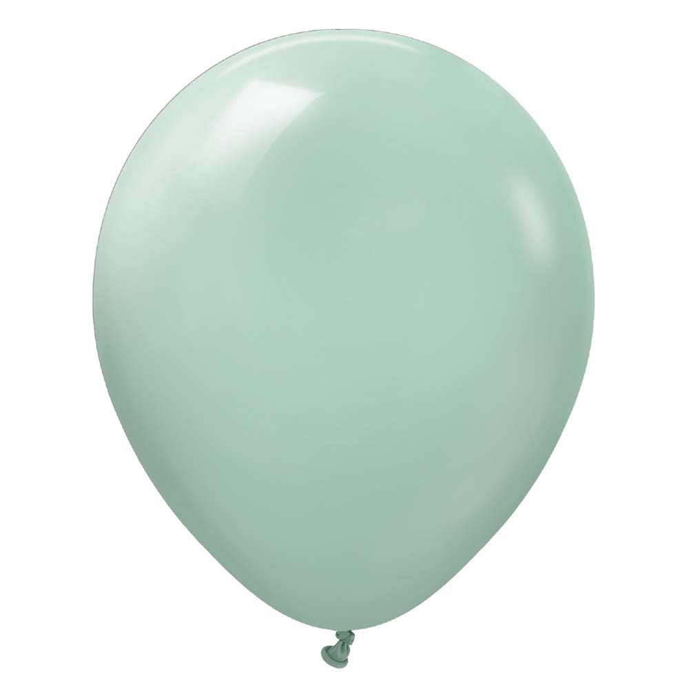 Latex Balloons 18 Inch Kalisan Retro Winter Green
