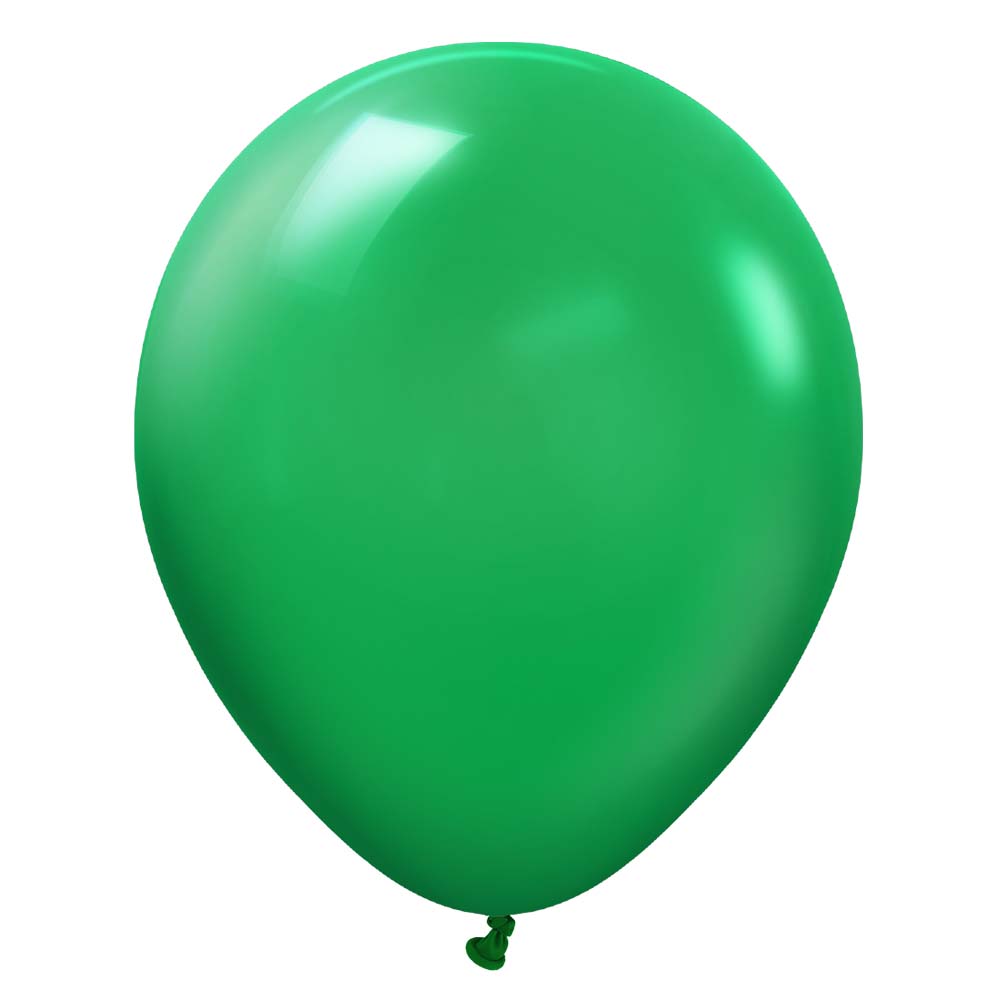 18 Inch Green Latex Balloons