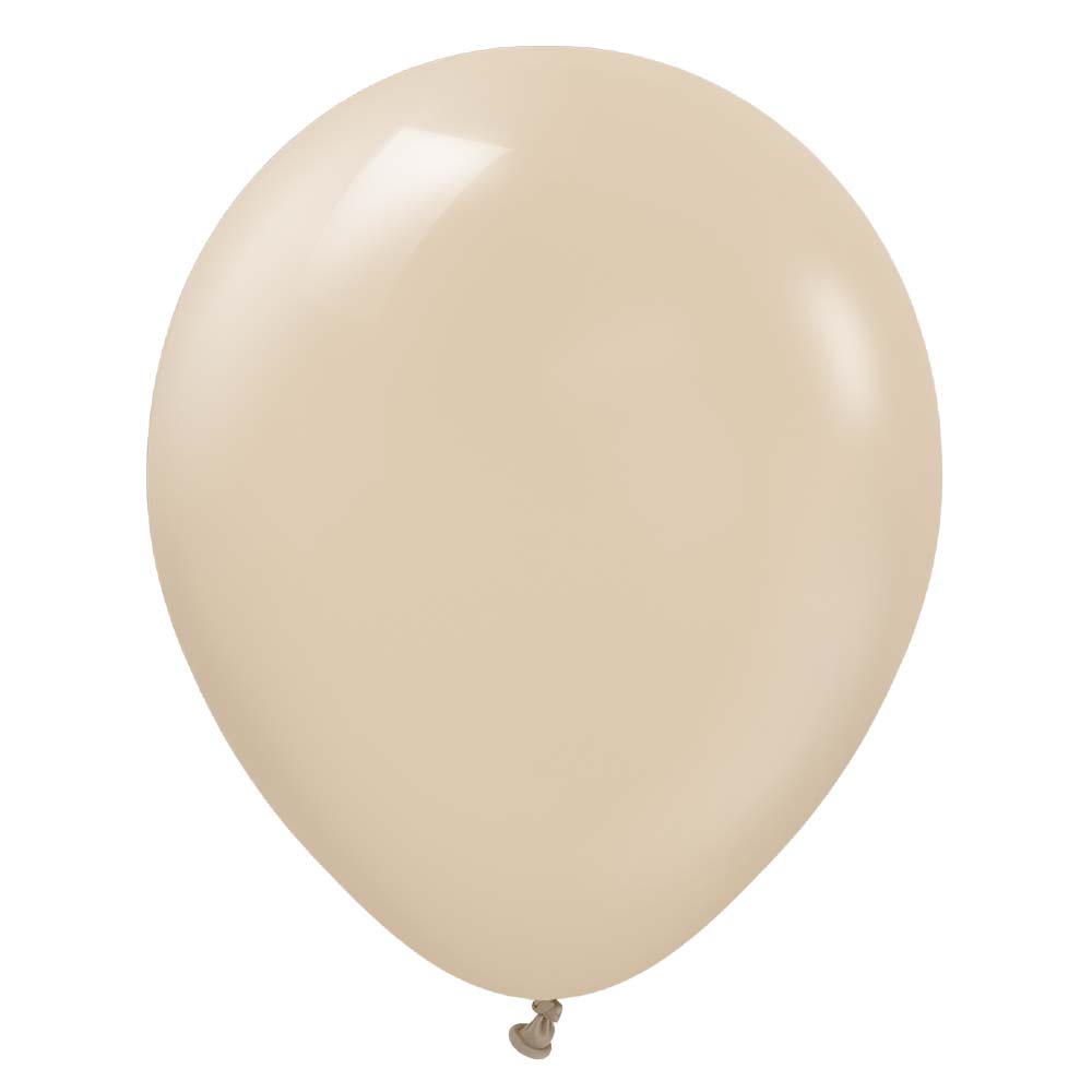 Latex Balloons 18 Inch Kalisan Standard Hazelnut
