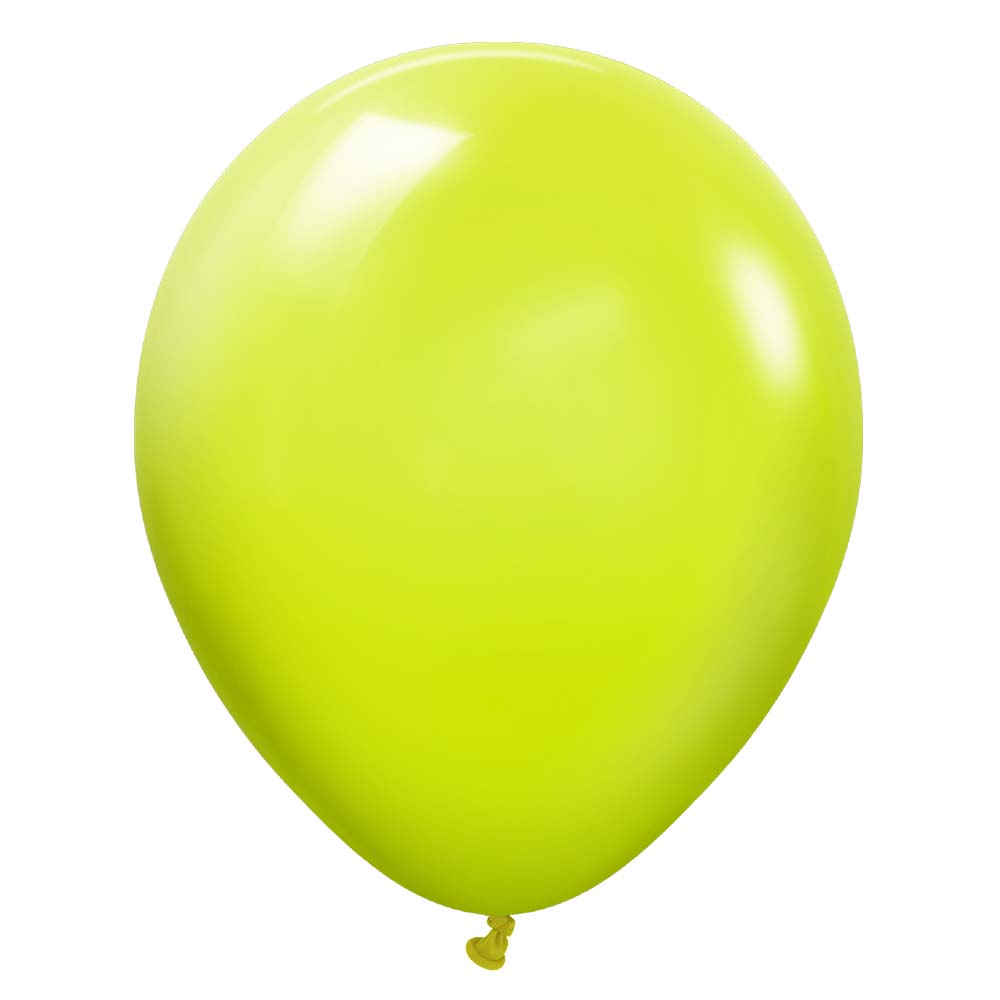 18 Inch Latex Balloons Lime Green