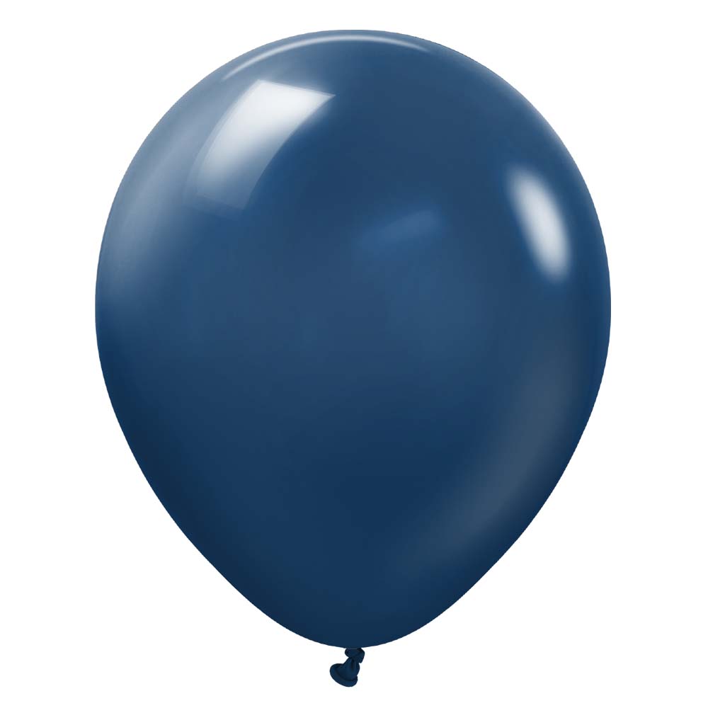 Latex Balloons 18 Inch Navy Blue