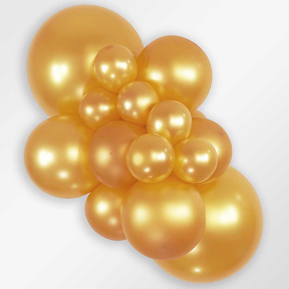 Latex Balloons 18 Inch Metallic Gold