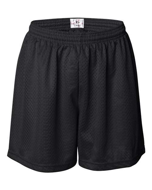 Women's Pro Mesh 5" Shorts with Solid Liner | USA Decoration