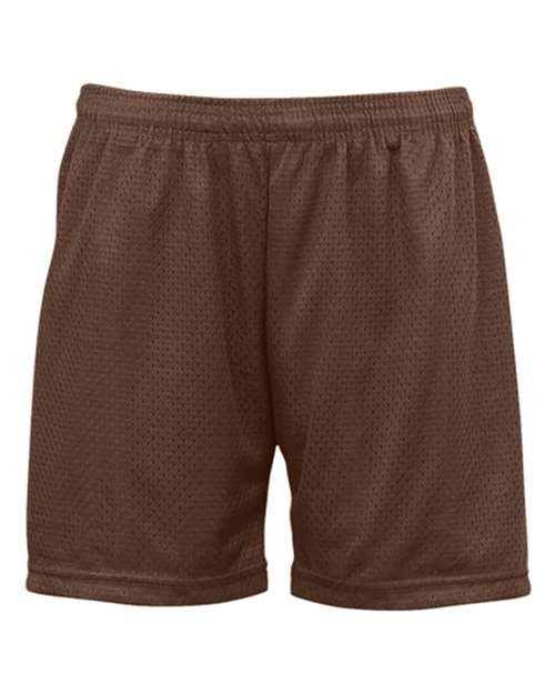 Women's Pro Mesh 5" Shorts with Solid Liner | USA Decoration