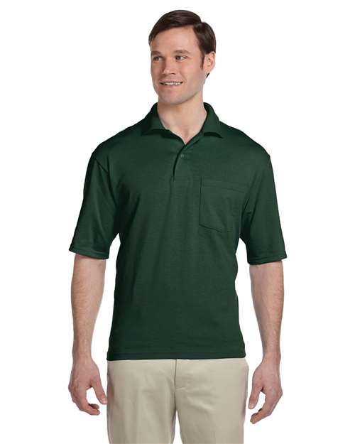 SpotShield® 50/50 Polo with Pocket | USA Decoration