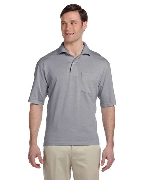 SpotShield® 50/50 Polo with Pocket | USA Decoration