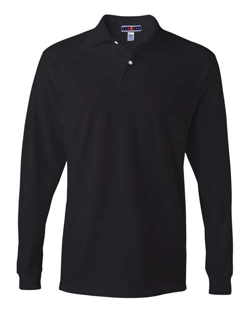 SpotShield® 50/50 Long Sleeve Polo | USA Decoration