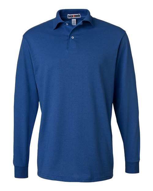 SpotShield® 50/50 Long Sleeve Polo | USA Decoration