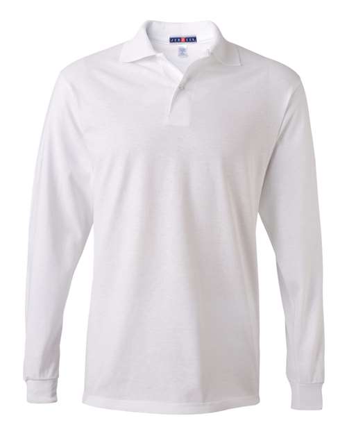 SpotShield® 50/50 Long Sleeve Polo | USA Decoration