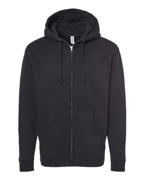 Heavyweight Full-Zip Hooded Sweatshirt | USA Decoration
