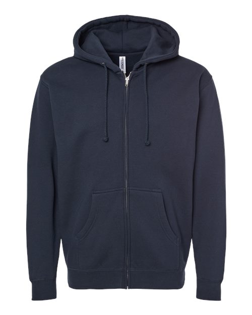 Heavyweight Full-Zip Hooded Sweatshirt | USA Decoration