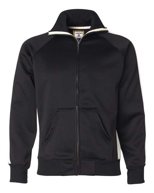 Vintage Polyester Fleece Track Jacket | USA Decoration