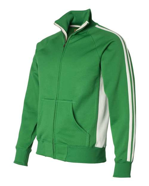 Vintage Polyester Fleece Track Jacket | USA Decoration