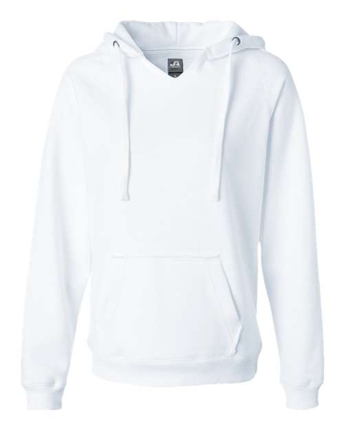 Women's Sueded V-Neck Hooded Sweatshirt | USA Decoration