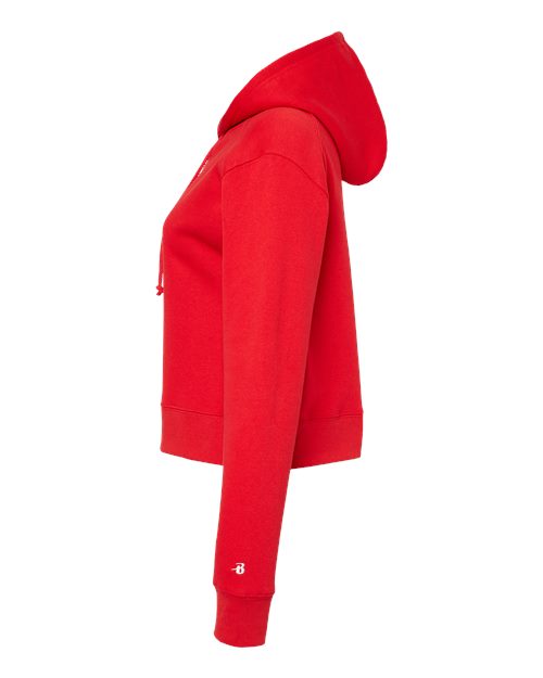 Women's Crop Hooded Sweatshirt | USA Decoration