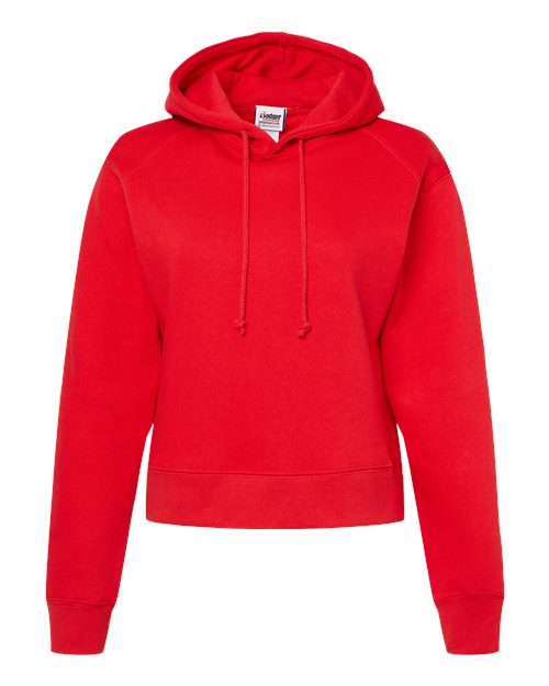 Women's Crop Hooded Sweatshirt | USA Decoration