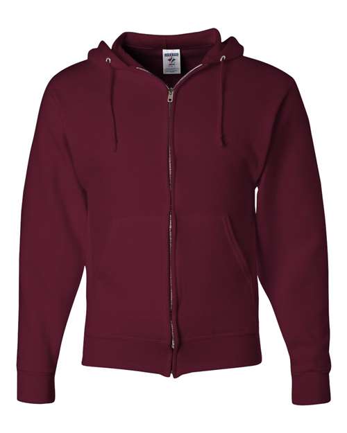 NuBlend® Full-Zip Hooded Sweatshirt | USA Decoration