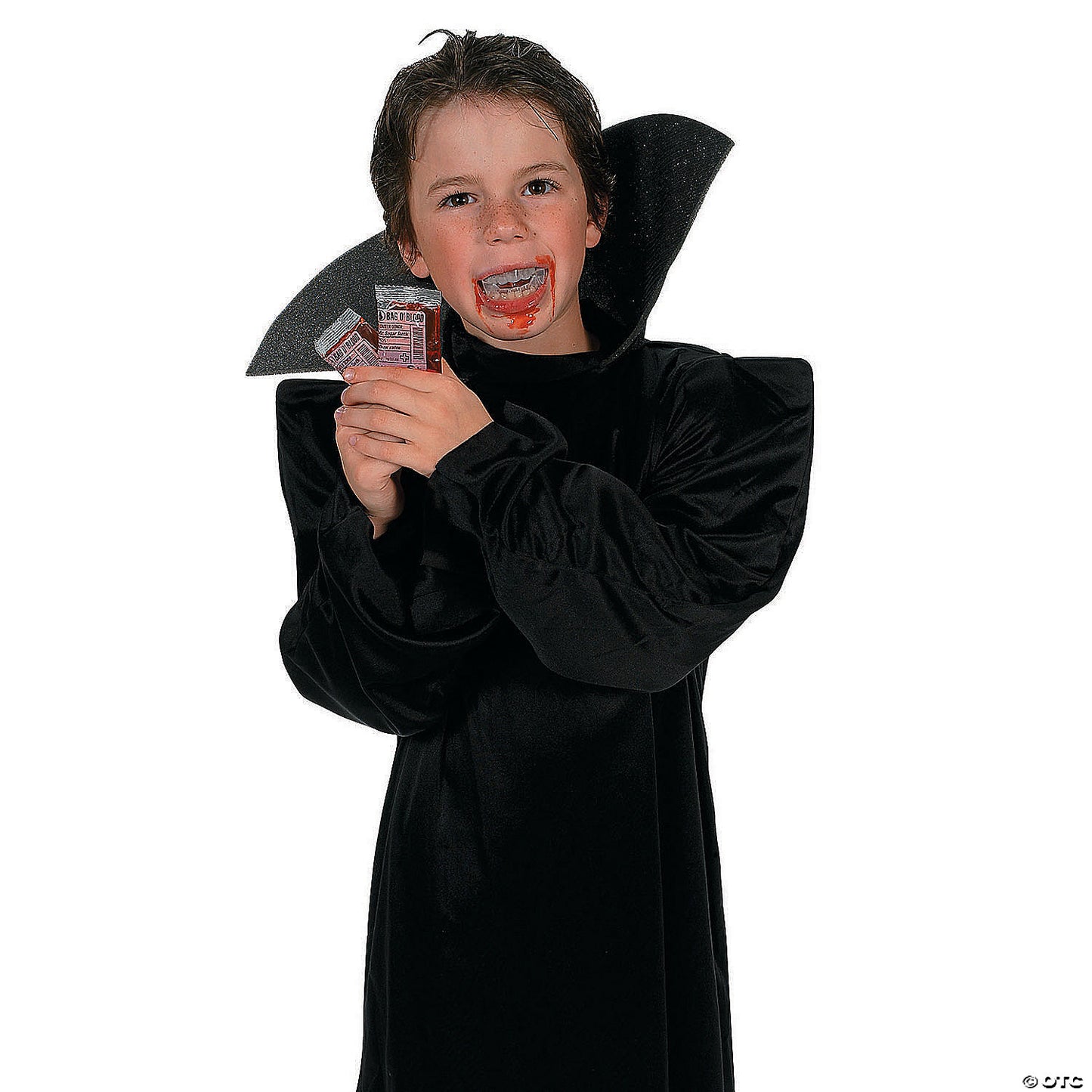 2 1/2" Bulk 72 Pc. Glow-in-the-Dark BPA-Free Plastic Fangs Vampire Teeth | USA Decoration®