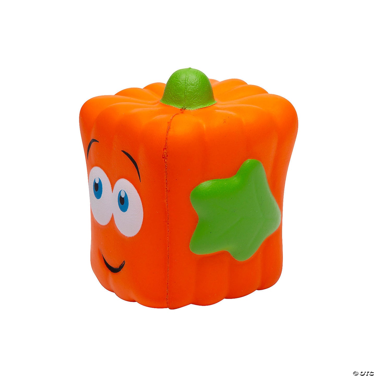 2" x 2 1/4" Spookley the Square Pumpkin™ Stress Toys - 12 Pc. | USA Decoration®