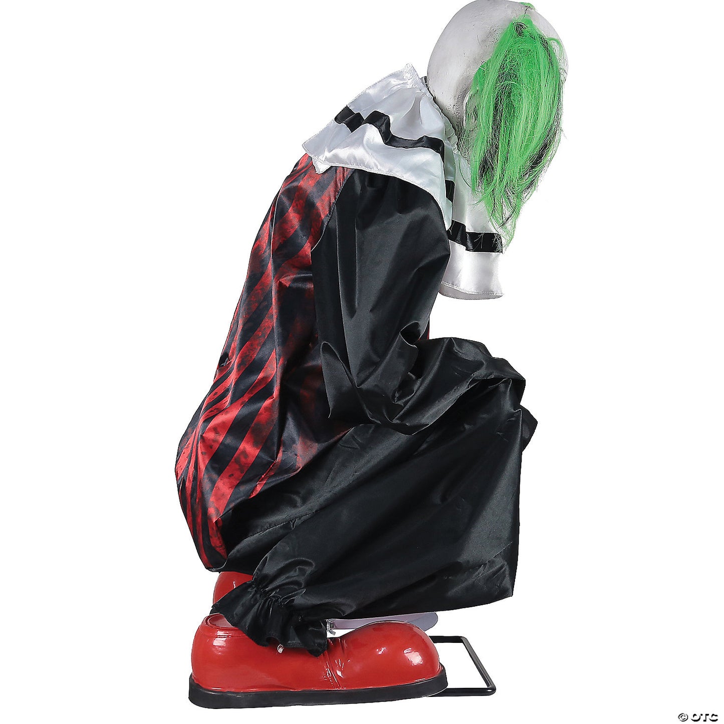 20" Animated Crouching Red Clown Prop | USA Decoration®