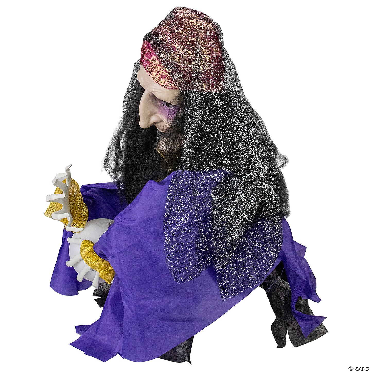 20" Animated Fortune Teller Halloween Decoration | USA Decoration®
