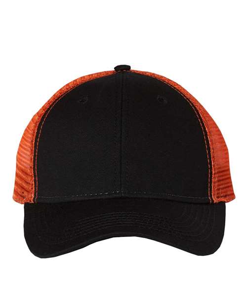 Bio-Washed Trucker Cap | USA Decoration