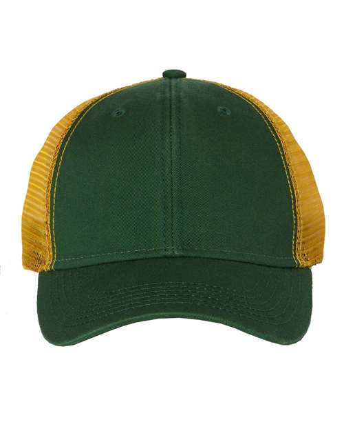Bio-Washed Trucker Cap | USA Decoration