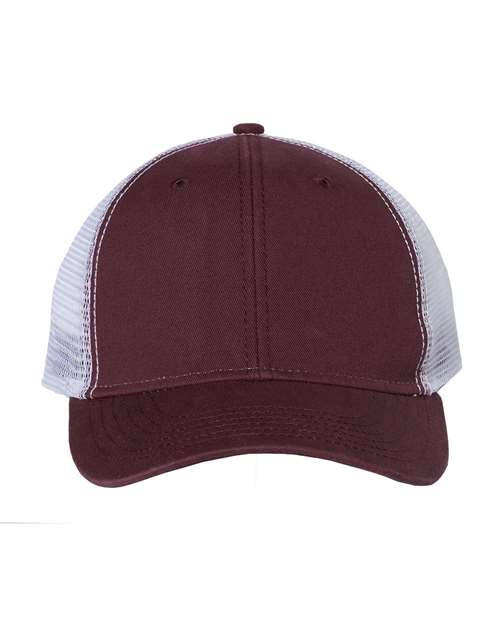 Bio-Washed Trucker Cap | USA Decoration