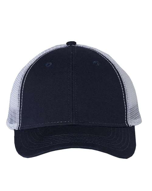 Bio-Washed Trucker Cap | USA Decoration
