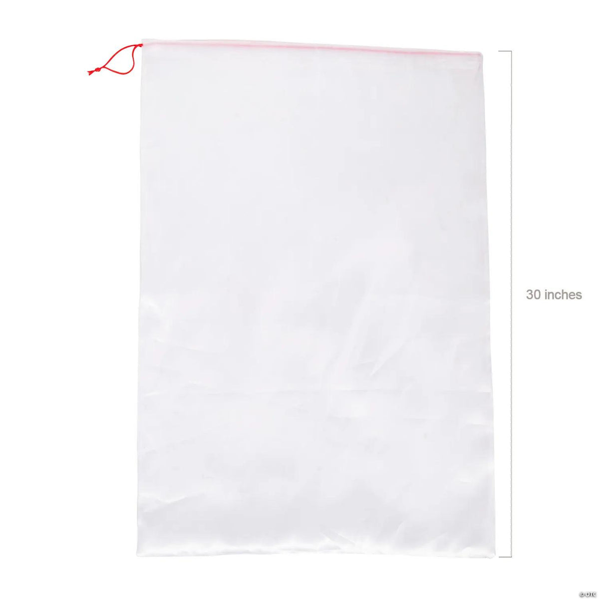 20" x 30" Santa Sack Satin Drawstring Bag