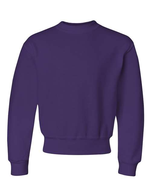 NuBlend® Youth Crewneck Sweatshirt | USA Decoration
