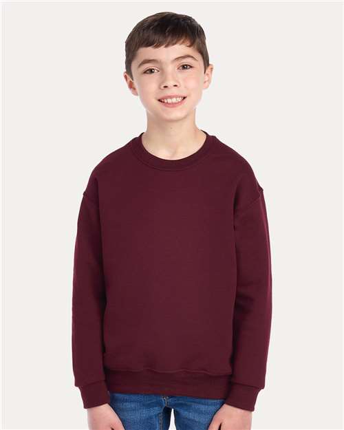 NuBlend® Youth Crewneck Sweatshirt | USA Decoration