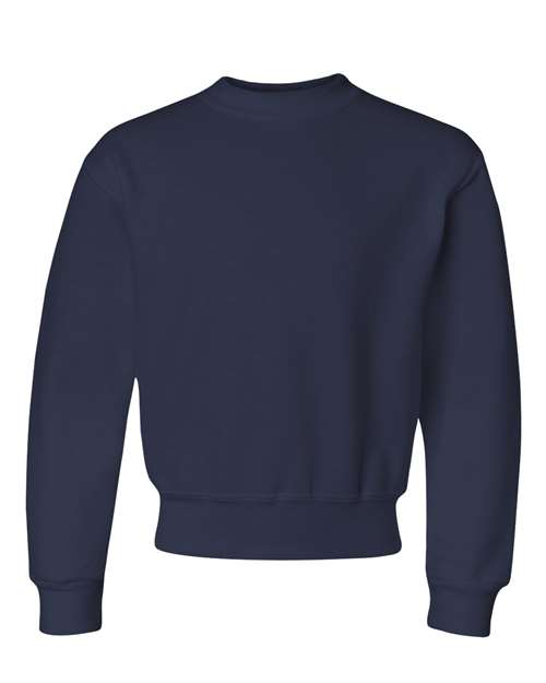 NuBlend® Youth Crewneck Sweatshirt | USA Decoration