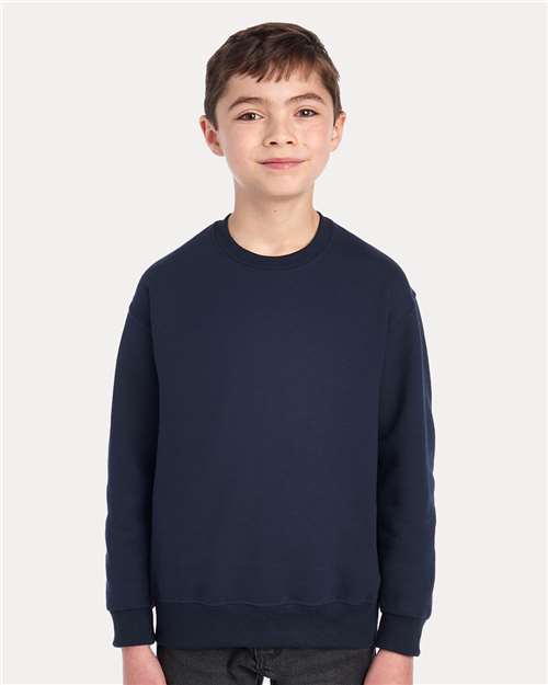 NuBlend® Youth Crewneck Sweatshirt | USA Decoration