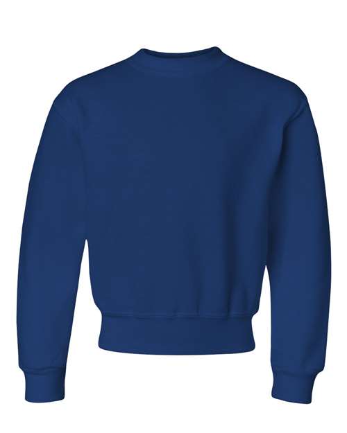 NuBlend® Youth Crewneck Sweatshirt | USA Decoration