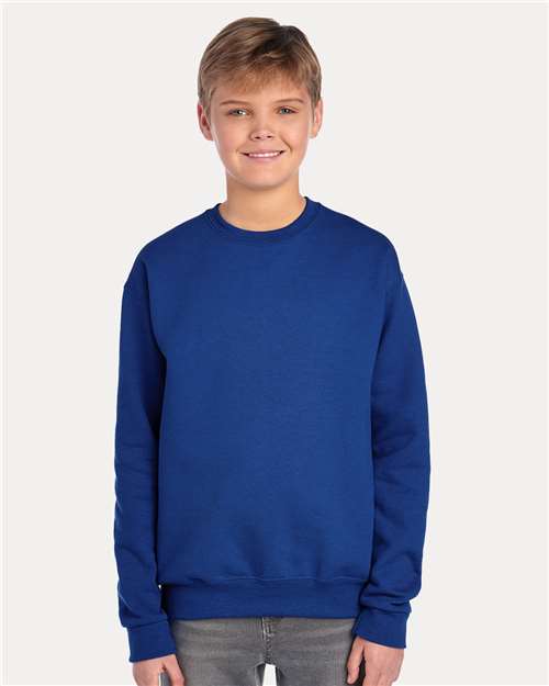 NuBlend® Youth Crewneck Sweatshirt | USA Decoration