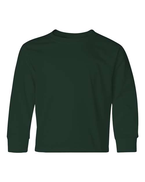 Dri-Power® Youth Long Sleeve 50/50 T-Shirt | USA Decoration