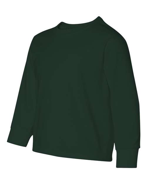 Dri-Power® Youth Long Sleeve 50/50 T-Shirt | USA Decoration