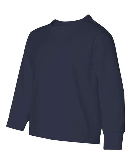 Dri-Power® Youth Long Sleeve 50/50 T-Shirt | USA Decoration