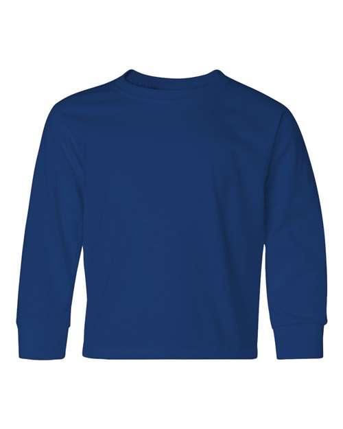 Dri-Power® Youth Long Sleeve 50/50 T-Shirt | USA Decoration