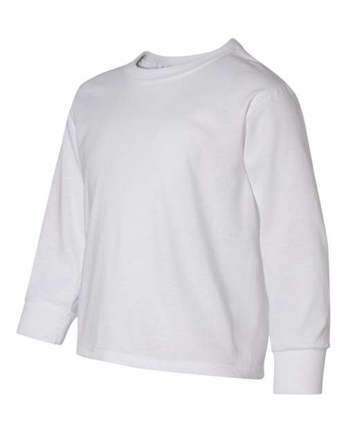 Dri-Power® Youth Long Sleeve 50/50 T-Shirt | USA Decoration