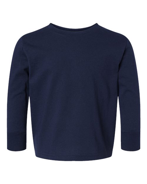 Toddler Cotton Jersey Long Sleeve Tee | USA Decoration