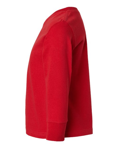 Toddler Cotton Jersey Long Sleeve Tee | USA Decoration